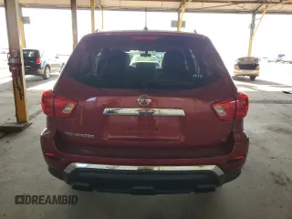 2017 Nissan Pathfinder S with VIN 5N1DR2MN0HC654897, listed as a Copart auction lot 64501285 with 129,075 mi miles and Clean title. Bid and sale history available at DreamBid. Image 6.
