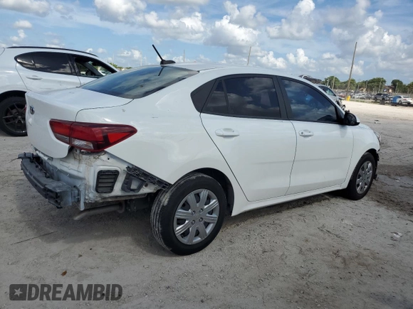 2021 Kia Rio LX with VIN 3KPA24AD1ME391129, listed as a Copart auction lot 64962374 with 37,018 mi miles and Salvage Title. Bid and sale history available at carsss.com. Image 3.