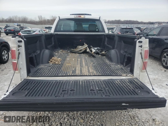 2014 Ford F-150 XL with VIN 1FTNF1CF1EKD84876, listed as a Copart auction lot 43912845 with 107,016 mi miles and Salvage title. Bid and sale history available at DreamBid. Image 10.