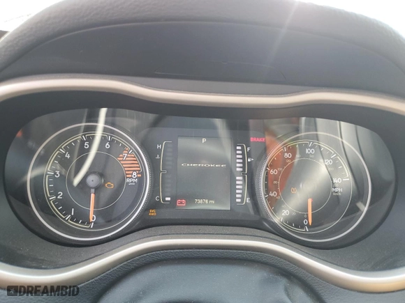2016 Jeep Cherokee Sport with VIN 1C4PJMAS9GW349118, listed as a Copart auction lot 69532944 with 73,876 mi miles and Salvage Title. Bid and sale history available at carsss.com. Image 9.