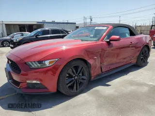 2017 Ford Mustang EcoBoost Premium with VIN 1FATP8UH5H5272507, listed as a Copart auction lot 56941225 with 101,021 mi miles and Salvage title. Bid and sale history available at DreamBid. Image 1.
