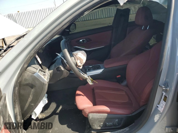 2024 BMW 3 Series M340i with VIN 3MW49FS04R8E27589, listed as a Copart auction lot 69801894 with 0 mi miles and Salvage Title. Bid and sale history available at carsss.com. Image 7.