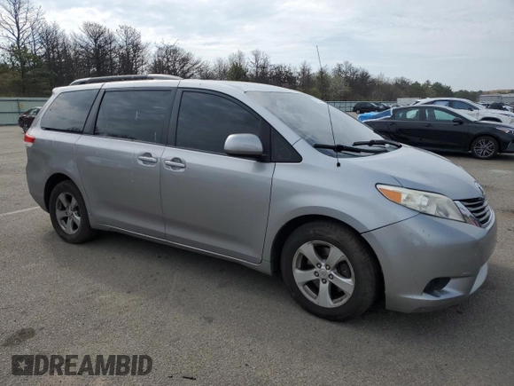 2011 Toyota Sienna LE AAS z VIN 5TDKK3DC4BS041885, wystawiony jako Copart lot #54929275 z przebiegiem 214 342 mil mil oraz Szkoda całkowita • Salvage title. Historia ofert i sprzedaży dostępna na DreamBid. Obrazek 4.
