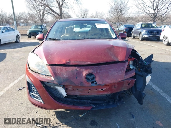 2010 Mazda Mazda3 s Grand Touring with VIN JM1BL1H60A1199271, listed as a IAAI auction lot 41654015 with 81,670 mi miles. Bid and sale history available at carsss.com. Image 6.