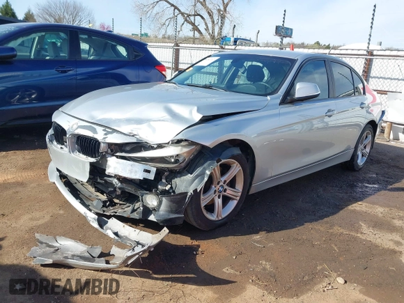 2014 BMW 3 Series 320i with VIN WBA3B1G58ENS81101, listed as a IAAI auction lot 38950717 with 1 mi miles. Bid and sale history available at carsss.com. Image 16.