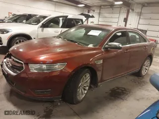 2015 Ford Taurus Limited with VIN 1FAHP2F82FG102557, listed as a IAAI auction lot 41618362 with 110,000 mi miles. Bid and sale history available at carsss.com. Image 2.