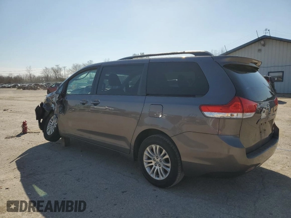 2013 Toyota Sienna XLE AAS with VIN 5TDYK3DC2DS394736, listed as a Copart auction lot 51162615 with 246,215 mi miles and Salvage Title. Bid and sale history available at carsss.com. Image 2.