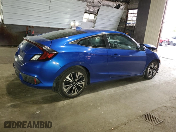 2016 Honda Civic EX-T with VIN 2HGFC3B31GH361061, listed as a Copart auction lot 56869105 with 72,416 mi miles and Salvage title. Bid and sale history available at DreamBid. Image 3.