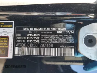 2014 Mercedes-Benz E 350 z VIN WDDKJ8JB3EF287168, wystawiony jako Copart lot #42331905 z przebiegiem 93 906 mil mil oraz Szkoda całkowita • Salvage title. Historia ofert i sprzedaży dostępna na DreamBid. Obrazek 12.