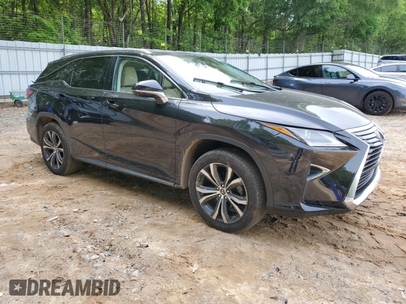 2018 Lexus RX 350L Premium with VIN JTJDZKCA7J2001642, listed as a Copart auction lot 56390725 with 68,286 mi miles and Salvage title. Bid and sale history available at DreamBid. Image 4.