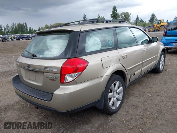 2008 Subaru Outback i with VIN 4S4BP61C187340711, listed as a IAAI auction lot 42548851 with 184,882 mi miles and . Bid and sale history available at DreamBid. Image 4.