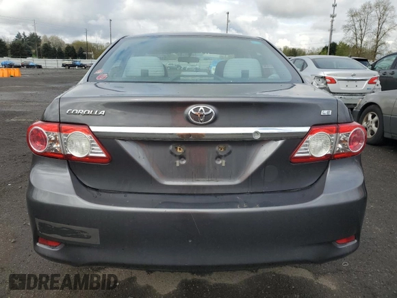2013 Toyota Corolla L with VIN 5YFBU4EE3DP163990, listed as a Copart auction lot 51419295 with 111,295 mi miles and Salvage Title. Bid and sale history available at carsss.com. Image 6.