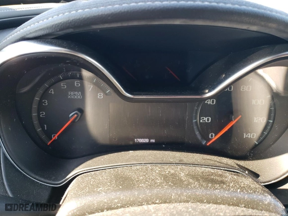 2017 Chevrolet Impala LT with VIN 2G1105S3XH9118835, listed as a Copart auction lot 45568685 with 176,629 mi miles and Salvage Title. Bid and sale history available at carsss.com. Image 9.
