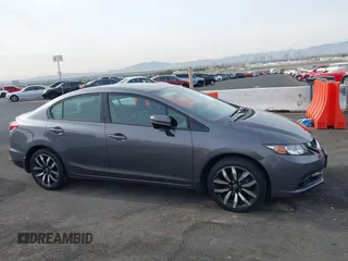 2015 Honda Civic Sedan EX-L with VIN 2HGFB2F97FH532485, listed as a IAAI auction lot 41089736 with 73,706 mi miles. Bid and sale history available at carsss.com. Image 13.