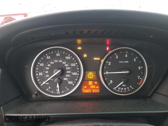 2010 BMW 5 Series 528i with VIN WBANU5C5XAC364163, listed as a Copart auction lot 42795125 with 146,822 mi miles and Salvage Title. Bid and sale history available at DreamBid. Image 9.