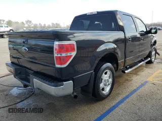 2010 Ford F-150 XL with VIN 1FTEW1C81AFD75177, listed as a Copart auction lot 52542515 with 165,694 mi miles and Salvage Title. Bid and sale history available at carsss.com. Image 3.