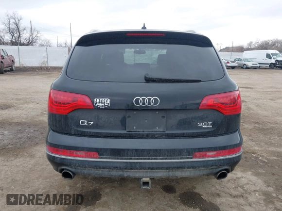2015 Audi Q7 3.0T Premium Plus with VIN WA1LGBFE2FD006160, listed as a IAAI auction lot 41702382 with 85,706 mi miles. Bid and sale history available at carsss.com. Image 16.