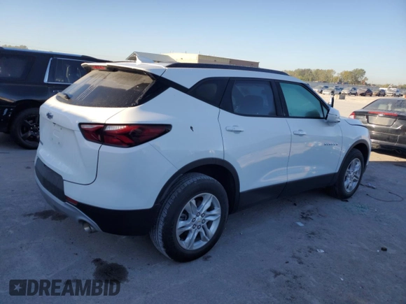 2022 Chevrolet Blazer LT z VIN 3GNKBDRS5NS139563, wystawiony jako Copart lot #74590664 z przebiegiem 18 604 mil mil oraz Szkoda całkowita • Salvage title. Historia ofert i sprzedaży dostępna na DreamBid. Obrazek 3.