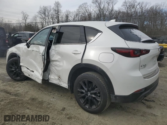 2024 Mazda CX-5 2.5 Carbon Turbo with VIN JM3KFBAY7R0405607, listed as a Copart auction lot 42331165 with 9,207 mi miles and Salvage Title. Bid and sale history available at carsss.com. Image 2.