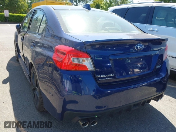 2021 Subaru WRX Premium with VIN JF1VA1C63M9814059, listed as a IAAI auction lot 42039228 with 87,437 mi miles. Bid and sale history available at carsss.com. Image 3.