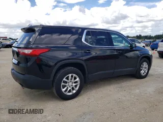 2018 Chevrolet Traverse LS with VIN 1GNERFKW8JJ136279, listed as a Copart auction lot 69132134 with 138,504 mi miles and Non Repairable. Bid and sale history available at carsss.com. Image 3.