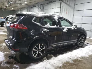 2020 Nissan Rogue SL with VIN 5N1AT2MV6LC747694, listed as a Copart auction lot 44685905 with 55,788 mi miles and Salvage Title. Bid and sale history available at DreamBid. Image 3.