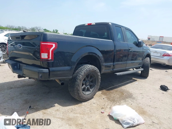2015 Ford F-150 XL with VIN 1FTEX1CP7FKE54582, listed as a IAAI auction lot 41948341 with 126,309 mi miles and . Bid and sale history available at DreamBid. Image 4.