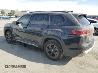 2024 Volkswagen Atlas Peak Edition SE with VIN 1V2CR2CA0RC556421, listed as a Copart auction lot 49862585 with 627 mi miles and Salvage title. Bid and sale history available at DreamBid. Image 2.