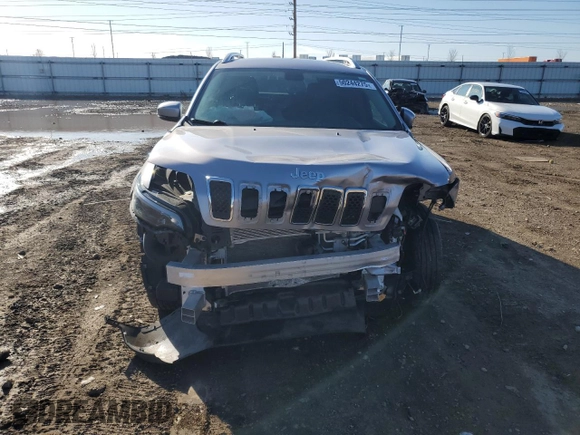 2019 Jeep Cherokee Limited with VIN 1C4PJMDX2KD383123, listed as a Copart auction lot 50244275 with Not Provided miles and Salvage Title. Bid and sale history available at DreamBid. Image 5.