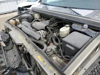 2005 Hummer H2 SUV with VIN 5GRGN23U45H107876, listed as a Copart auction lot 41707595 with 186,646 mi miles and Salvage Title. Bid and sale history available at carsss.com. Image 12.