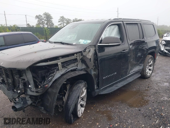 2022 Jeep Wagoneer Series II with VIN 1C4SJVBT7NS112509, listed as a IAAI auction lot 42177892 with 28,603 mi miles and . Bid and sale history available at DreamBid. Image 2.