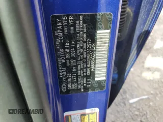 2022 Hyundai Elantra SEL with VIN KMHLM4AG8NU312972, listed as a Copart auction lot 50496355 with 31,042 mi miles and Salvage Title. Bid and sale history available at DreamBid. Image 12.