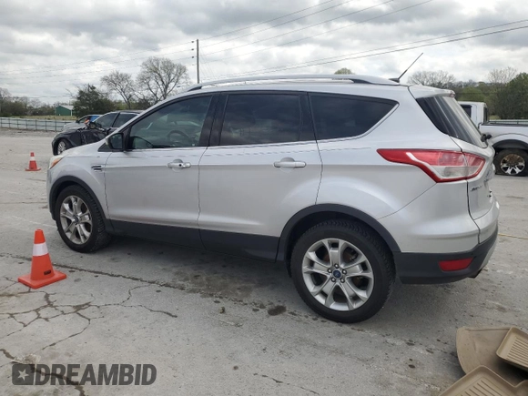 2014 Ford Escape Titanium with VIN 1FMCU0JX8EUB61768, listed as a Copart auction lot 51996795 with 102,360 mi miles and Clean Title. Bid and sale history available at carsss.com. Image 2.