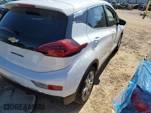 2020 Chevrolet Bolt EV LT with VIN 1G1FY6S06L4134794, listed as a Copart auction lot 60966662 with 19,873 mi miles. Bid and sale history available at carsss.com. Image 4.