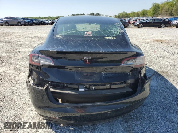 2018 Tesla Model 3 Long Range Battery with VIN 5YJ3E1EA6JF075813, listed as a Copart auction lot 52316125 with 101,460 mi miles and Salvage Title. Bid and sale history available at DreamBid. Image 6.