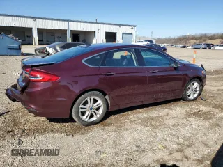 2018 Ford Fusion SE with VIN 3FA6P0HD1JR211017, listed as a Copart auction lot 48251365 with 48,363 mi miles and Salvage Title. Bid and sale history available at DreamBid. Image 3.