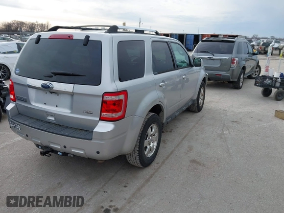 2011 Ford Escape Limited with VIN 1FMCU9E7XBKB43374, listed as a IAAI auction lot 41518116 with 151,444 mi miles and . Bid and sale history available at DreamBid. Image 4.