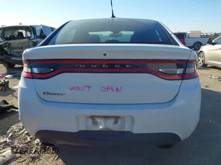 2015 Dodge Dart SXT with VIN 1C3CDFBB0FD165300, listed as a IAAI auction lot 41389305 with 102,884 mi miles. Bid and sale history available at carsss.com. Image 16.