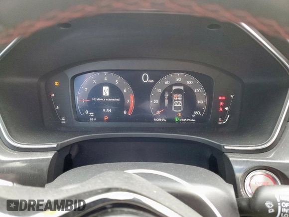 2024 Acura Integra w/A-Spec Package with VIN 19UDE4H32RA007968, listed as a Copart auction lot 56062585 with 13,579 mi miles and Clean title. Bid and sale history available at DreamBid. Image 9.