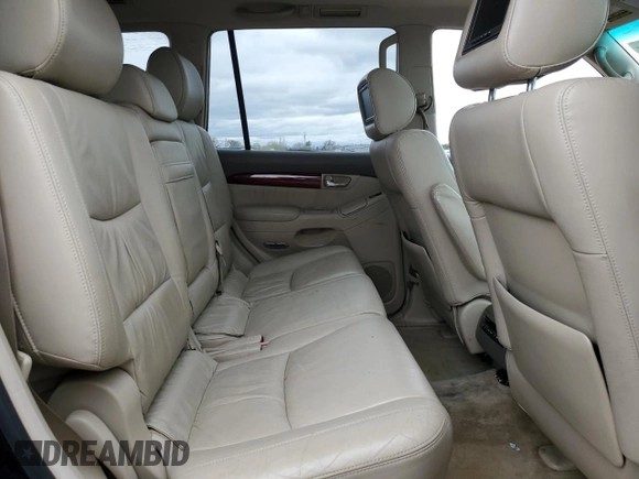 2008 Lexus GX 470 with VIN JTJBT20X580166127, listed as a Copart auction lot 53984905 with 272,859 mi miles and Clean Title. Bid and sale history available at carsss.com. Image 10.