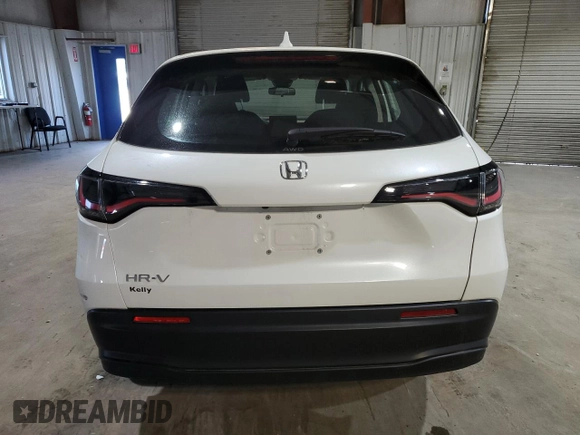 2023 Honda HR-V LX with VIN 3CZRZ2H34PM748484, listed as a Copart auction lot 56770995 with 7,505 mi miles and Salvage title. Bid and sale history available at DreamBid. Image 6.