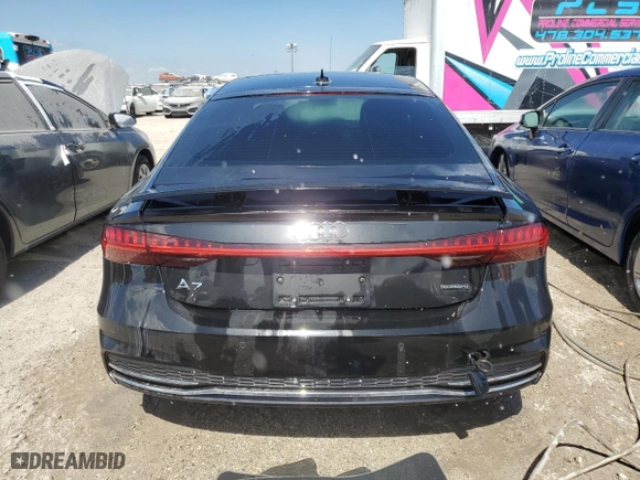 2019 Audi A7 Prestige with VIN WAUV2BF23KN046042, listed as a Copart auction lot 75095284 with 47,191 mi miles and Non Repairable. Bid and sale history available at carsss.com. Image 6.