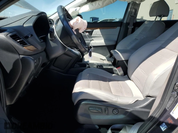 2019 Honda CR-V EX-L with VIN 5J6RW1H8XKA019720, listed as a Copart auction lot 50069685 with 81,720 mi miles and Salvage Title. Bid and sale history available at carsss.com. Image 7.
