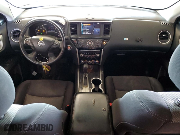 2019 Nissan Pathfinder SL with VIN 5N1DR2MN7KC624318, listed as a Copart auction lot 58071885 with 123,815 mi miles and Clean title. Bid and sale history available at DreamBid. Image 8.