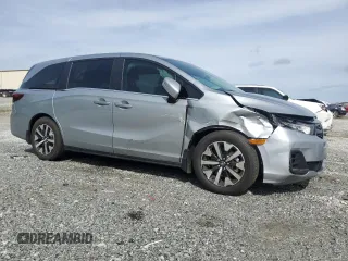 2025 Honda Odyssey EX-L z VIN 5FNRL6H64SB021786, wystawiony jako Copart lot #51176025 z przebiegiem 1 942 mil mil oraz Szkoda całkowita • Salvage title. Historia ofert i sprzedaży dostępna na DreamBid. Obrazek 4.