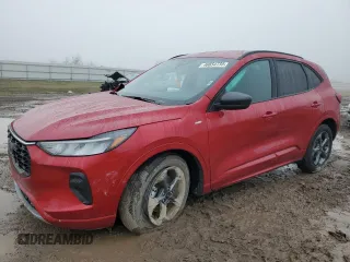 2024 Ford Escape ST-Line with VIN 1FMCU0MN1RUA50625, listed as a Copart auction lot 46654735 with 7,042 mi miles and Salvage Title. Bid and sale history available at carsss.com. Image 1.