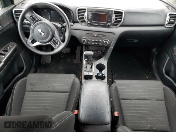 2018 Kia Sportage LX with VIN KNDPM3ACXJ7334204, listed as a Copart auction lot 50383775 with Not Provided miles and Salvage Title. Bid and sale history available at DreamBid. Image 8.