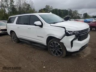 2022 Chevrolet Suburban RST with VIN 1GNSKEKD0NR227148, listed as a Copart auction lot 73282254 with 48,160 mi miles and Salvage Title. Bid and sale history available at carsss.com. Image 4.