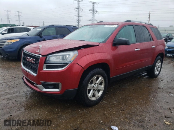 2013 GMC Acadia SLE with VIN 1GKKRPKD9DJ240787, listed as a Copart auction lot 48919104 with 153,855 mi miles and Salvage Title. Bid and sale history available at DreamBid. Image 1.
