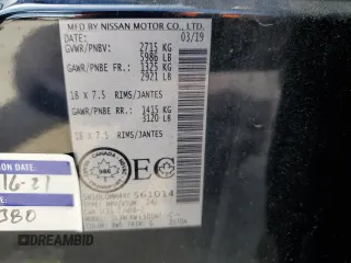 2019 Infiniti QX60 Luxe z VIN 5N1DL0MM4KC561014, wystawiony jako Copart lot #69577844 z przebiegiem 177 089 mil mil oraz Szkoda całkowita • Salvage title. Historia ofert i sprzedaży dostępna na DreamBid. Obrazek 13.